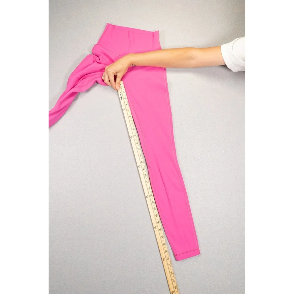 Lululemon Align High Rise Leggings Pink Womens Size 2 Yoga Athletic Pants
